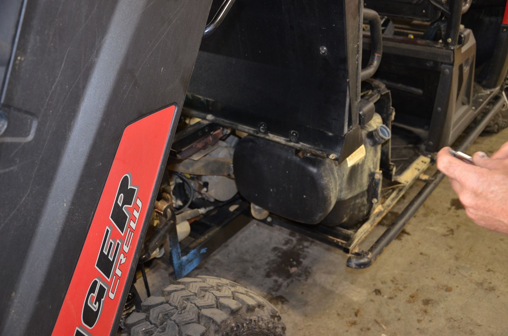 Proman PTO Installed on Ranger Crew PRC Polaris Ranger Club